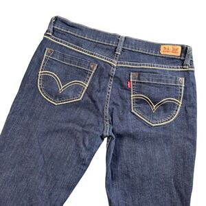 Levi's Y2K Low Rise Skinny Jeans Dark Wash Indie Sleaze Slim 34x34